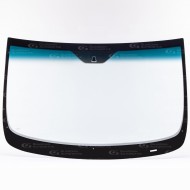 Windschutzscheibe passend für Fiat Doblo - Baujahr ab 2010 - Verbundglas - grün-Solar - Blaukeil - Spiegelhalter